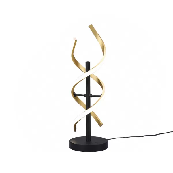 Image of Sequence Modern 20.5W LED Table Lamp Brass Matt 2300-3000-4000K