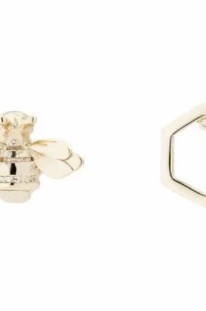 image of Ted Baker Blesila Bumble Bee Stud Earrings TBJ1841-32-03