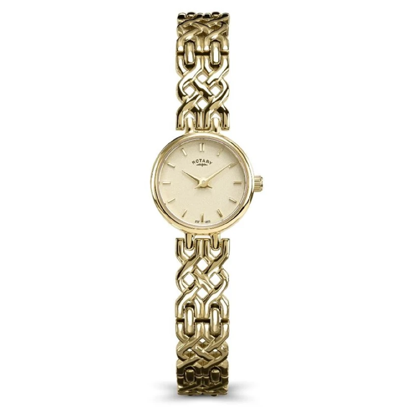 Image of Rotary RLB10046/03 1895 Gold Tone Bracelet Watch - W64220