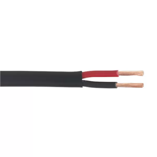 image of Sealey AC2830TWTK Auto Cable Thick Wall Flat Twin 2 x 2mm&#178; 28/0.30mm 30mtr Black