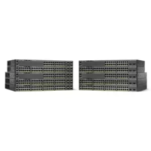 image of Cisco Catalyst WS-C2960X-48TD-L Managed L2 Gigabit Ethernet (10/100/1000) Black network switch