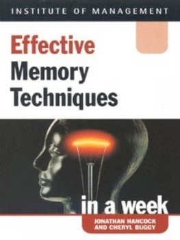 Image of Effective Memory Techniques in a Week by Jonathan Hancock Book
