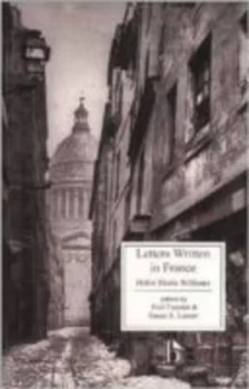 Image of Letters Written in France by Helen Maria Williams Book