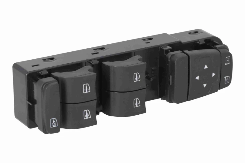 Image of VEMO V46-73-0117 Switch, window winder Green Mobility Parts Left Front Switch,window winder (1761)