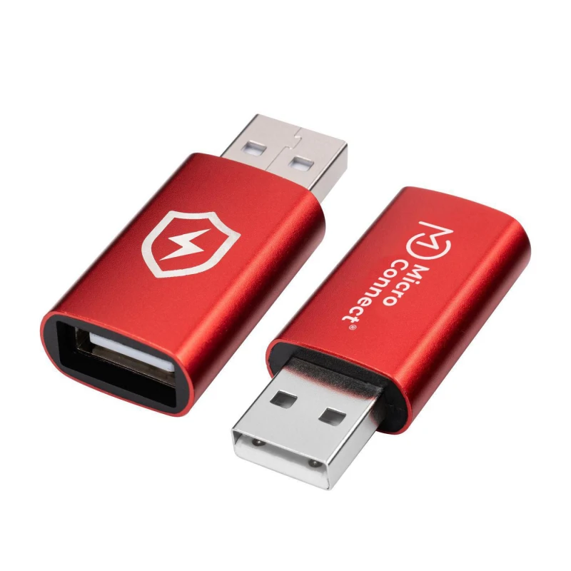 Image of Microconnect MC-AAADAP-SC cable gender changer USB A Red
