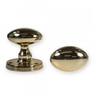 Image of LocksOnline Oval Rim Door Knob Set