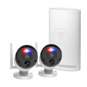 image of Swann Secure Alert 2 Camera 4K Ultra HD NVR CCTV System with 1TB HDD