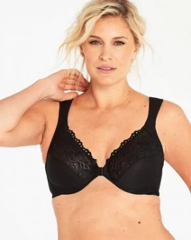 Glamorise Elegance Black Bra