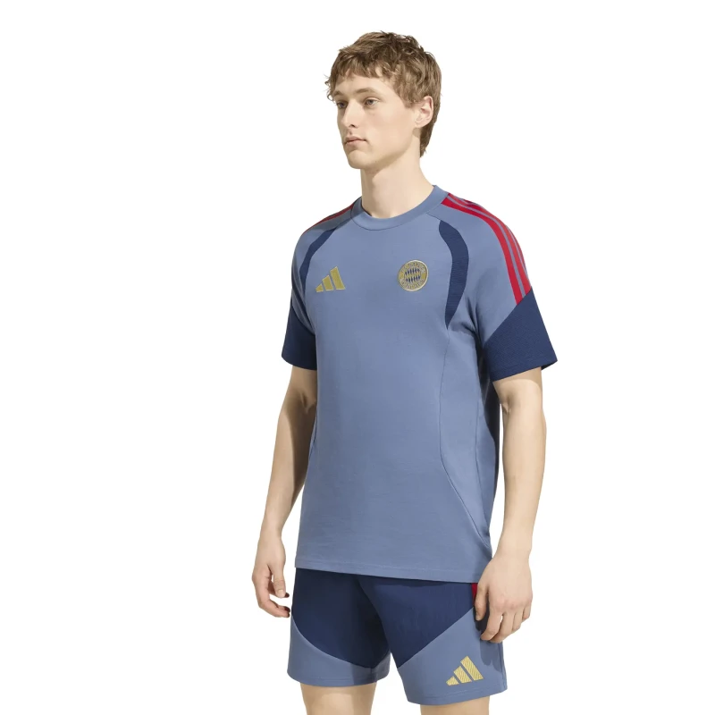 Image of Adidas Bayern Munich T-Shirt 2026/27 Bleu Male L