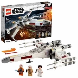 image of Lego Star Wars Luke Skywalkers X Wing Fighter Toy 75301