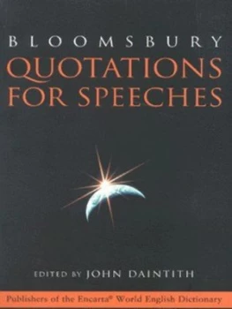 Image of Quotations for Speeches by John Daintith and Fran Alexander Paperback