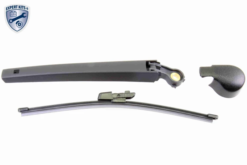 Image of VAICO V10-3441 Wiper Arm Set, window cleaning with cap GRP (Glass fibre Reinforced Plastic), PBT Wiper Arm Set,window cleaning (6545)