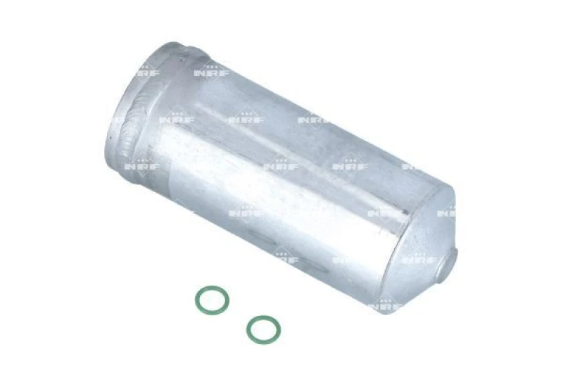 Image of NRF 33148 Receiver Drier EASY FIT Aluminium, with seal ring, with gaskets/seals Aluminium Dryer,air conditioning (851)