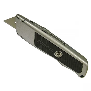 Image of Faithfull 8043/3 Trimming Knife - Retractable Blade