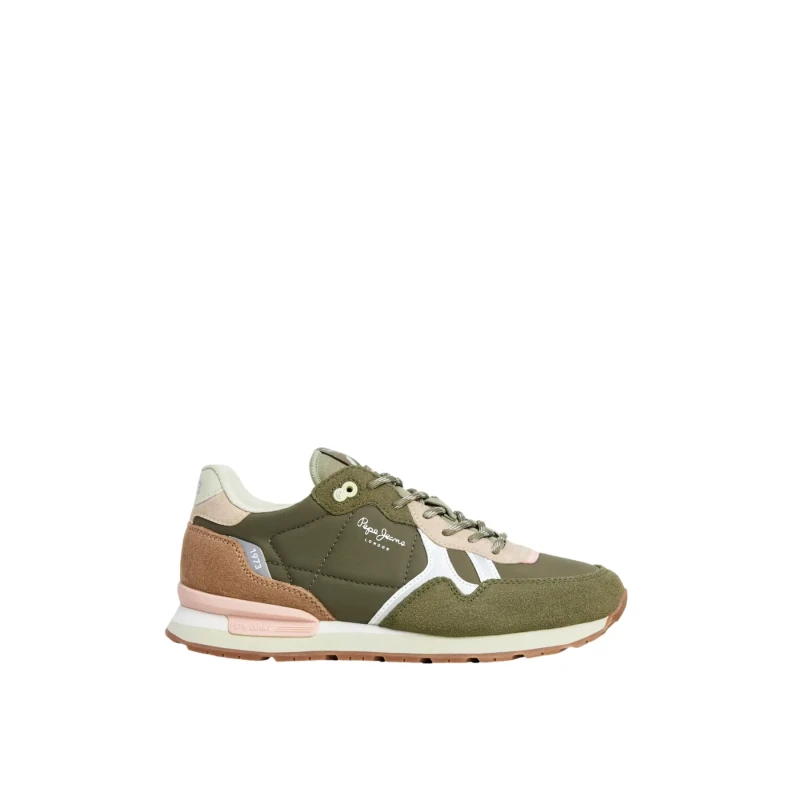 Image of Pepe Jeans Womens Sneakers Pepe Jeans Brit City Vert Female 36