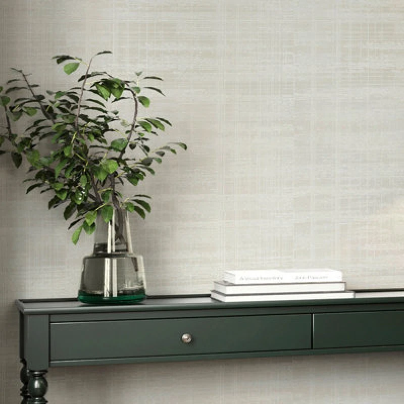 Image of Boutique Lamont Weave Pearl Wallpaper