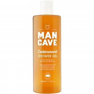 image of ManCave Cedarwood Shower Gel 500ml