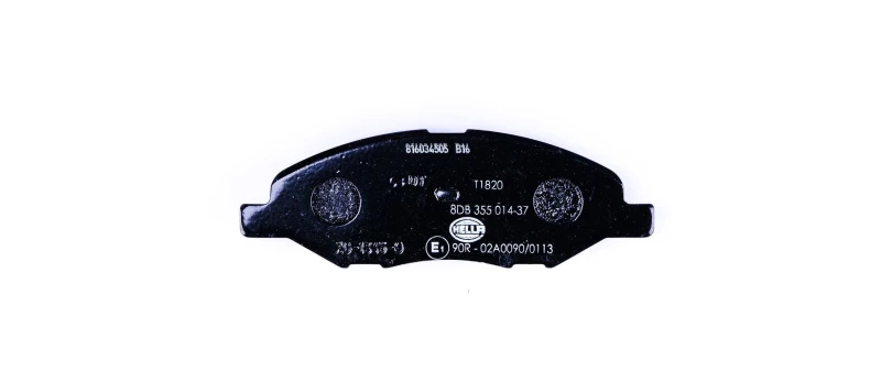 Image of HELLA Brake pad set HELLA 8DB 355 014-371