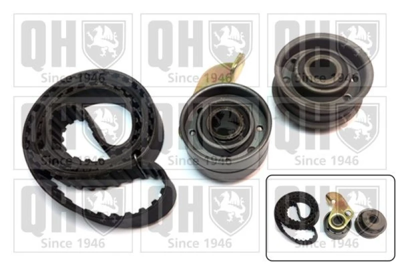 Image of QUINTON HAZELL Timing belt kit QUINTON HAZELL QBK135
