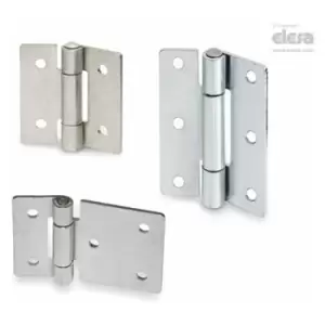 image of ELESA Thin hinge-GN 136-NI-60-60-B