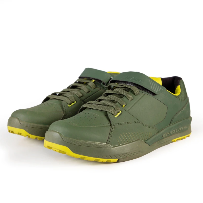 Image of Endura Endura MT500 Burner Clipless Shoes Forest Green unisex 5 (38)