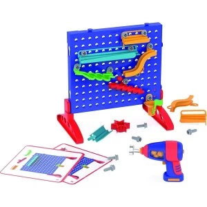Image of Learning Resources Design & Drill Make A Marble Maze Construction Set