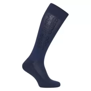 image of Eurostar Picky Winter Boot Socks Ladies - Blue