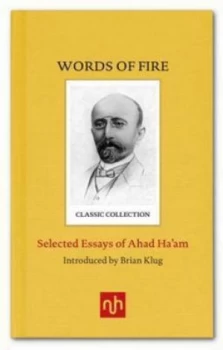 Image of Words of Fire by Ahad Haam Hardback