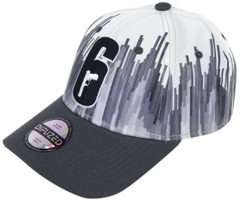 Image of Rainbow Six Siege - Logo Cap Black white