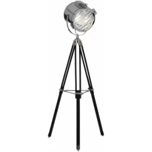 Image of KRAKEN chrome floor lamp 1 bulb