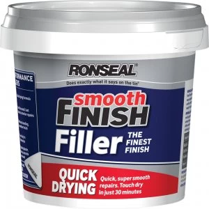 image of Ronseal Smooth Finish Quick Drying Multi Purpose Filler 600g