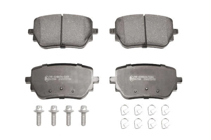 Image of LPR 05P2152 Brake pad set with bolts/screws Brake Pad Set,disc brake (402)