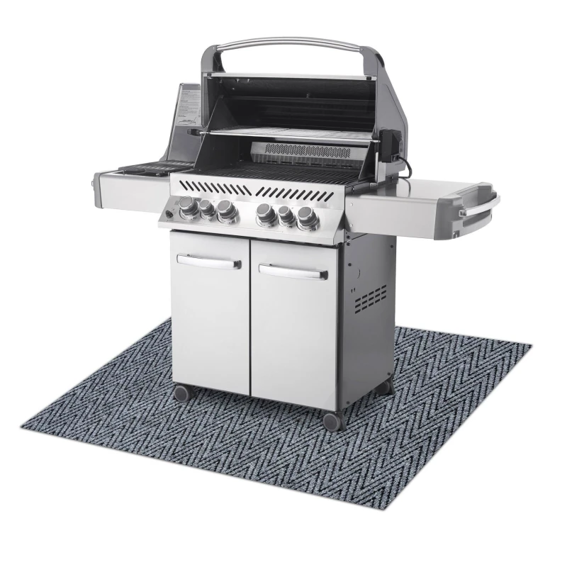 Image of RugsX Magnus 2954 Protective Rug in Grey Size: 100cm x 180cm Grey Unisex 100cm x 180 cm