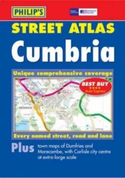 Image of Street Atlas Cumbria by George Philip and Son Paperback