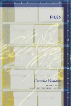 Image of Files by Cornelia Vismann
