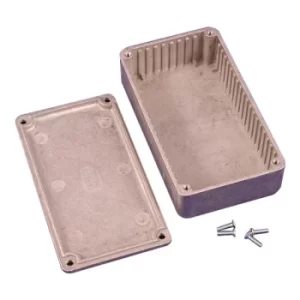 Image of Hammond 1590L Diecast Enclosure Natural 101 x 50 x 31mm