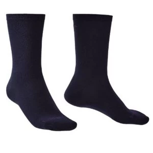 Image of Bridgedale LINER Base Layer Thermal Liner x 2 Unisex - Medium Navy