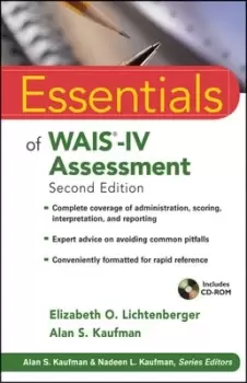 Image of Essentials of WAIS-IV assessment by Elizabeth O Lichtenberger