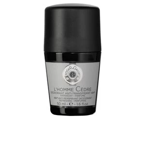 image of Roger and Gallet LHomme Cedre Antiperspirant Roll On Deodorant 50ml