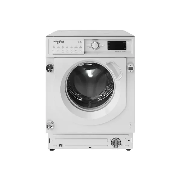 image of Whirlpool BIWDWG861485UK 8KG 6KG 1400RPM Integrated Washer Dryers