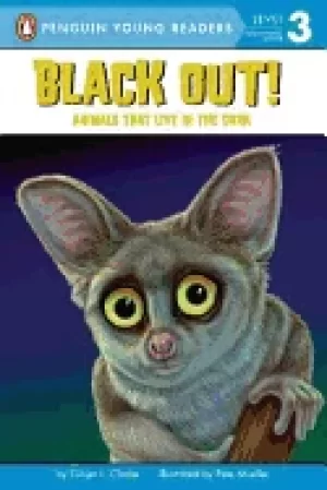Image of black out animals that live in the dark