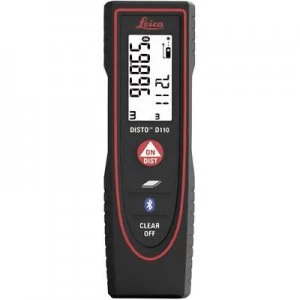 image of Leica Geosystems D110 Laser range finder Bluetooth, Data logger app Reading range (max.) 60 m