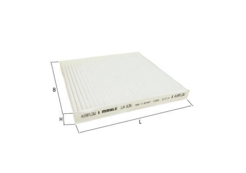 Image of Pollen filter MAHLE LA 636