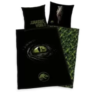 image of Jurassic World Duvet Set Velociraptor 135 x 200cm / 80 x 80 cm