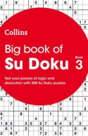Image of Collins big book of su doku Book 3 by