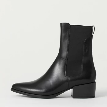 Image of Vagabond Womens Marja Leather Western Boots - Black - UK 6