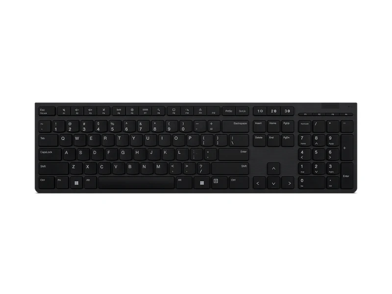 Image of Lenovo 4Y41K04067 keyboard RF Wireless + Bluetooth Portuguese Grey