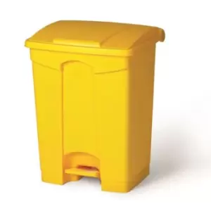 image of Slingsby Plastic Pedal Bin Capacity L 87