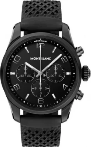 Image of Mont Blanc Watch Summit 2+ Black Steel Smartwatch