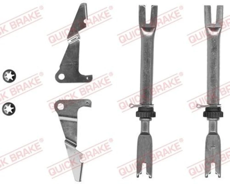 Image of QUICK BRAKE Brake shoe adjuster QUICK BRAKE 102 53 002